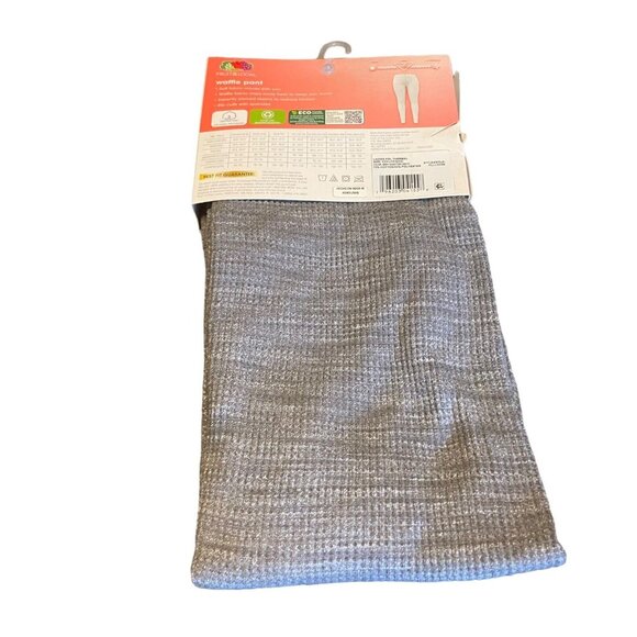 Fruit‎ Of The Loom Women Waffle Knit Thermal Long John Pants Gray XXXL 3X 22 NEW - Picture 3 of 5